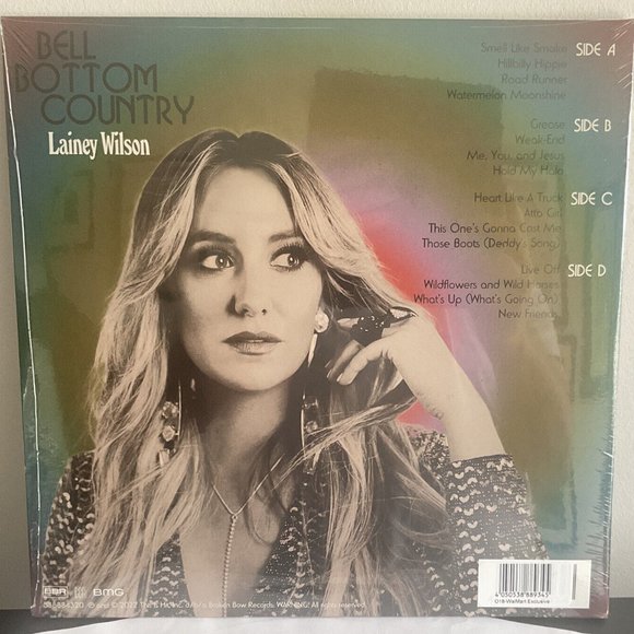 Lainey Wilson Bell Bottom Country 2-LP ~ Exclusive Colored Vinyl + Scented Cover - Picture 2 of 2